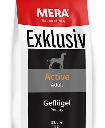 MERA Exklusiv High Premium Wheat Free Adult Poultry For active dogs