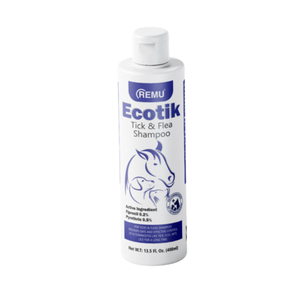 Remu Ecotik Tick and Flea Shampoo for Dogs and Horses