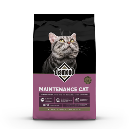 Diamond Maintenance Cat Food for Adult Cats – 30% Protein & Probiotics Support