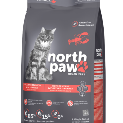 NORTH PAW GRAIN FREE ATLANTIC SEAFOOD WITH LOBSTER ADULT CAT FOOD
