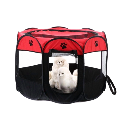 Foldable Pet Playpen for Cats and Dogs Indoor Outdoor Kennel