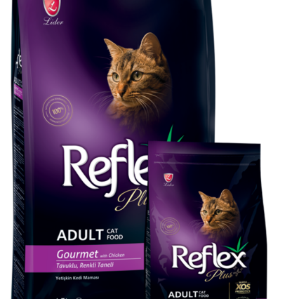 Reflex Plus Multi Colour Adult Cat Food with Chicken