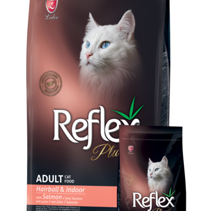 Reflex Plus Anti-Hairball Adult Cat Food with Salmon