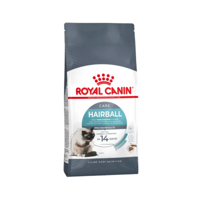Royal Canin Hairball Care Dry Food for adult cats helps reduce hairball formation