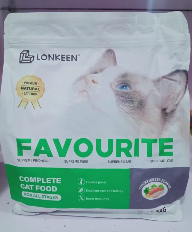 Favourite Cat Food (Chicken & Beef) - Chicken and Beef Cat Food