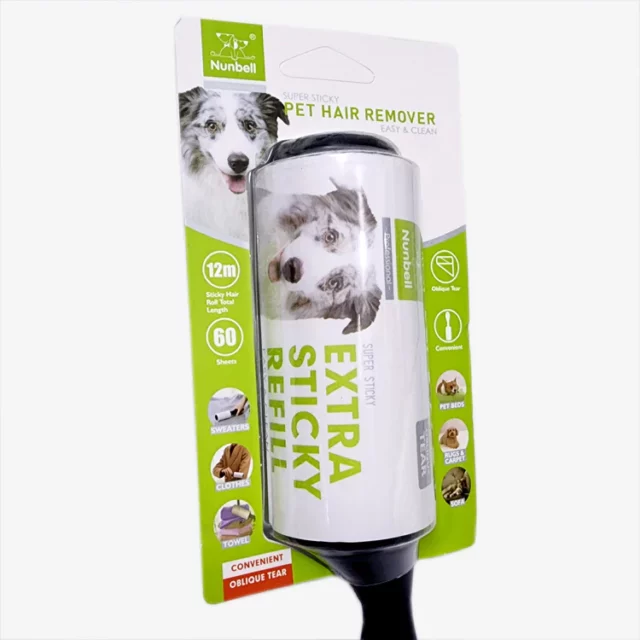 Nunbell Super Sticky Pet Hair Remover Lint Roller - Pet Hair Removal Tool