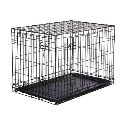Foldable steel cage for cats and dogs- especially used for Indoor - Mini Pets World