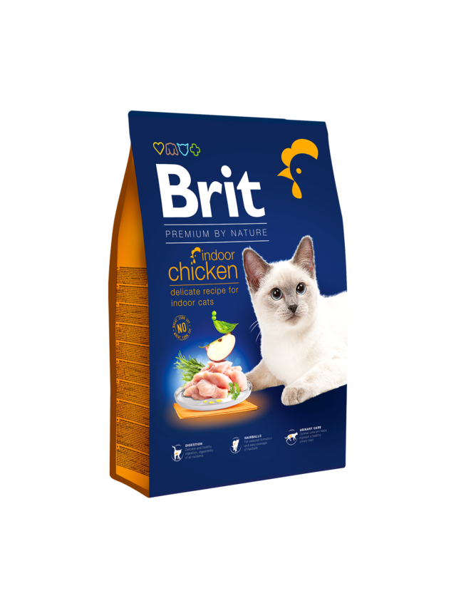Brit Indoor Cat Food at MiniPetsWorld - Indoor Cat Nutrition