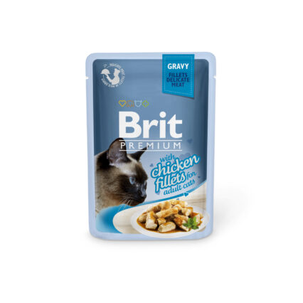 Brit Adult Chicken Fillet Pouch at MiniPetsWorld - Cat Gourmet
