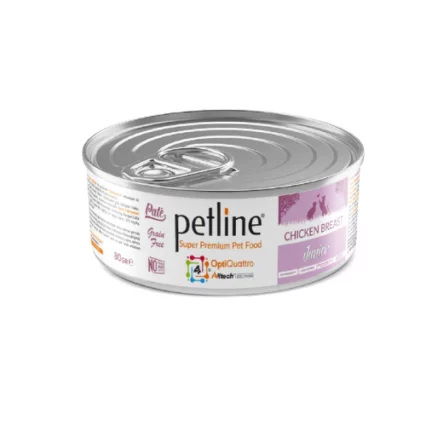 PetLine Premium Kitten Tin - Chicken Flavor at MiniPetsWorld - Gourmet Kitten Food