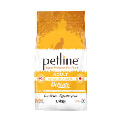 PetLine Premium Chicken Adult Cat Food Low Grain