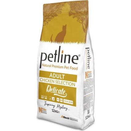 PetLine Premium Chicken Adult Cat Food at MiniPetsWorld
