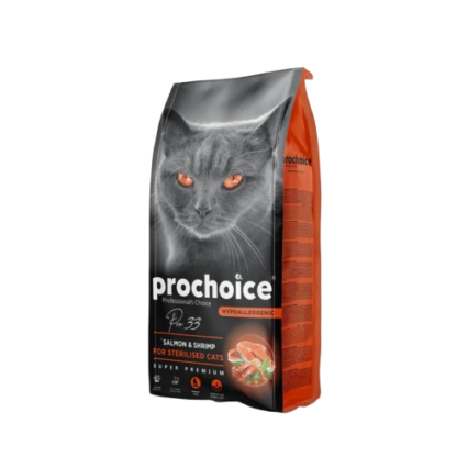 Prochoice Pro33 Salmon & Shrimp | Sterilized Cats