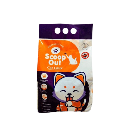 Scoop out Cat litter Lavender flavour - Mini Pets World