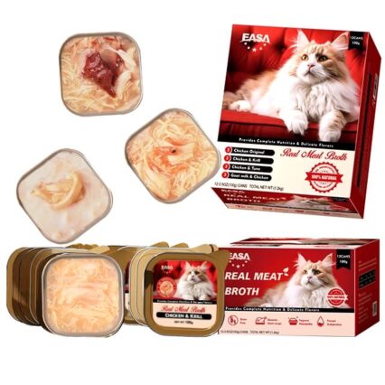 EASA Real Meat Broth Mousse Pâté – premium wet cat food with real meat and rich broth.