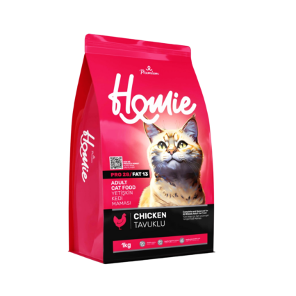 Homie Premium Adult Cat Food – Chicken for Muscle, Coat & Immune Health