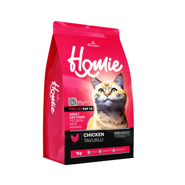 Homie Premium Adult Cat Food – Chicken for Muscle, Coat & Immune Health