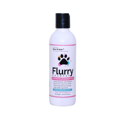 Flurry Anti Hair Fall & Anti Dandruff Pet Shampoo 200ml for Dogs and Cats