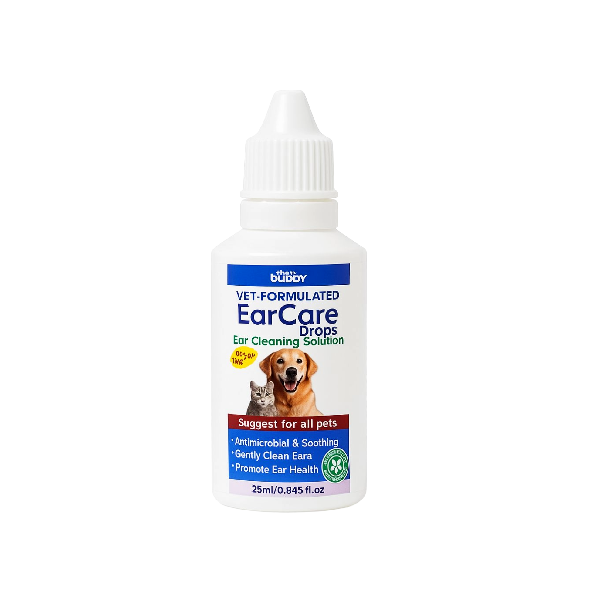 thai-buddy-ear-care-drops-for-cats-and-dogs-mini-pets-world Thai Buddy Vet-Formulated Ear Care Drops for Pets – 25ml Ear Cleaning Solution Bottle