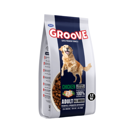groove dog food chicken flavor