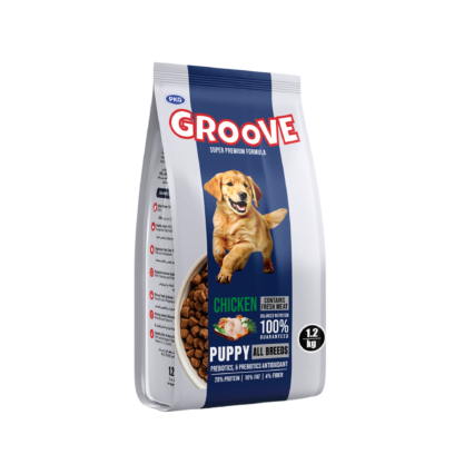 groove puppy food chicken flavor
