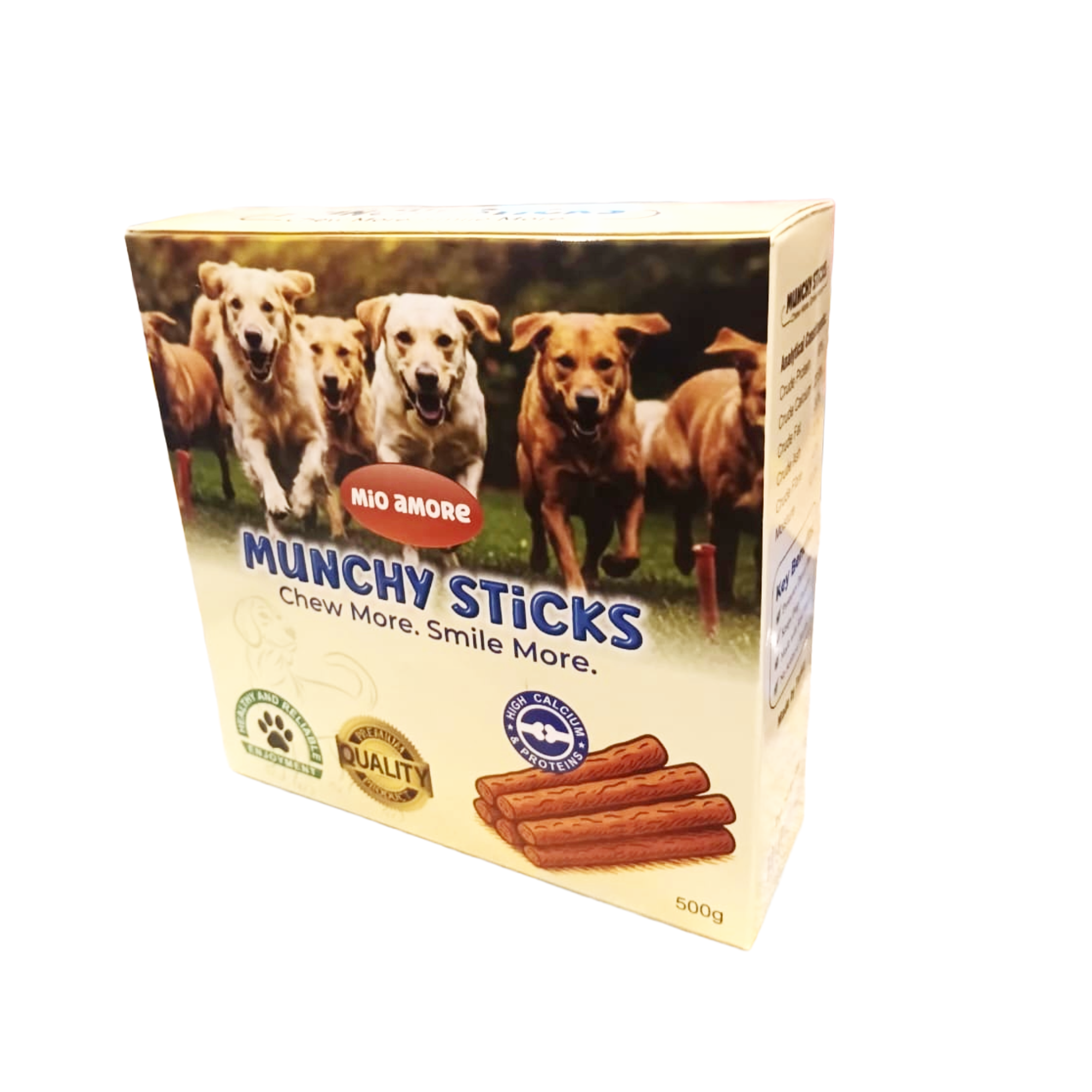 mio-amore-munchy-sticks-dog-treats-500g Mio Amore Munchy Sticks Dog Treats 500g