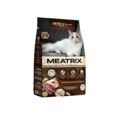 Petso Premium MEATRIX Cat Food complete nutrition