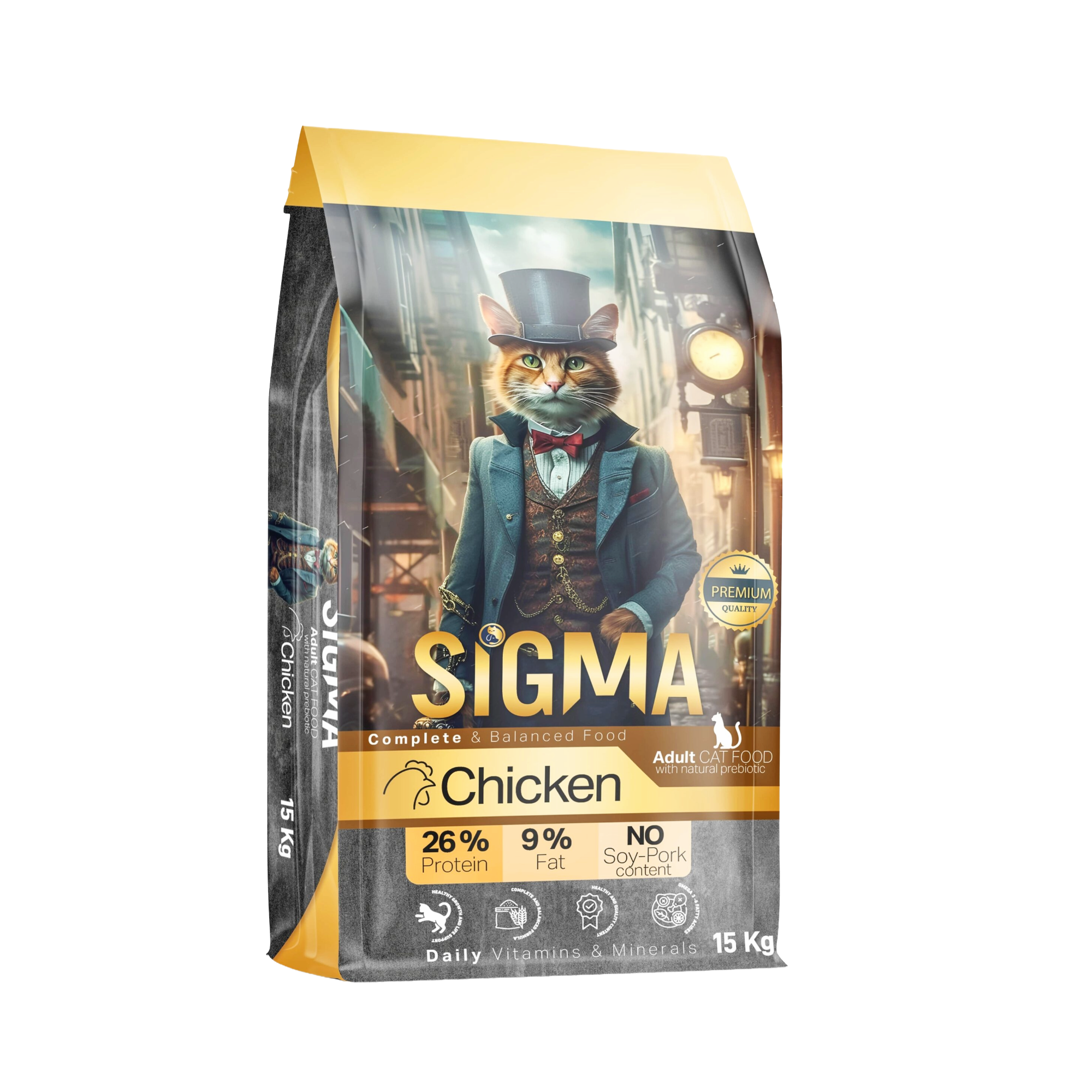 sigma-adult-cat-food-with-chicken-mini-pets-world Sigma Adult Cat Food with Chicken for balanced daily nutrition