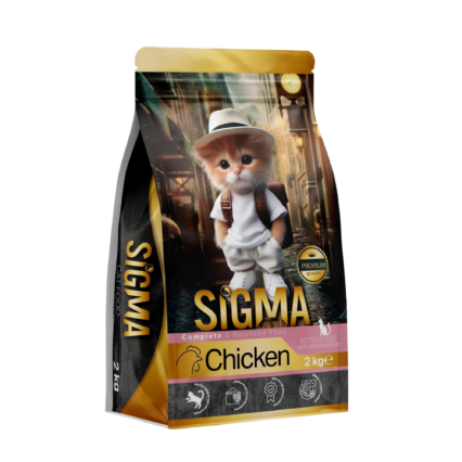 Sigma Kitten Food with Chicken 2kg for healthy growth and digestion