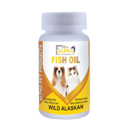 Alpha Fish Oil – Omega 3 Supplement for Cats and Dogs