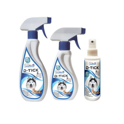 Alpha D Tick anti flea and tick spray for dogs and cats 300ml