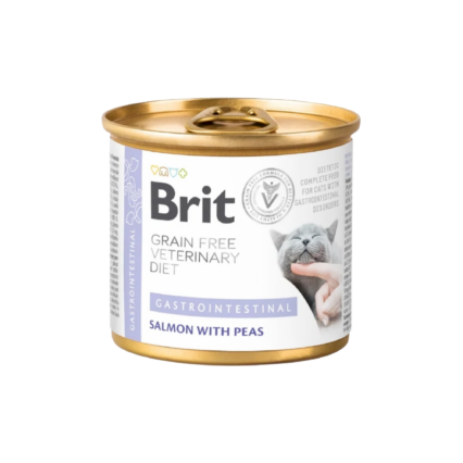 Brit Grain Free Veterinary Gastrointestinal Wet Cat Food 200g Tin