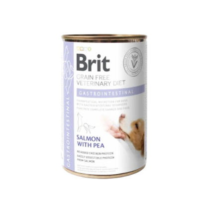 Brit Grain Free Gastrointestinal Veterinary Diet Dog Food 400g Wet Can