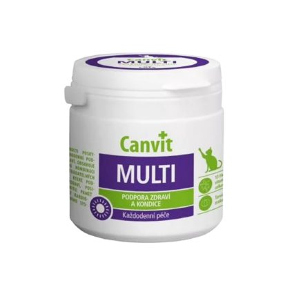 Canvit Multi Vitamins Daily Care for Cats 100g vitamin and taurine supplement for cat health