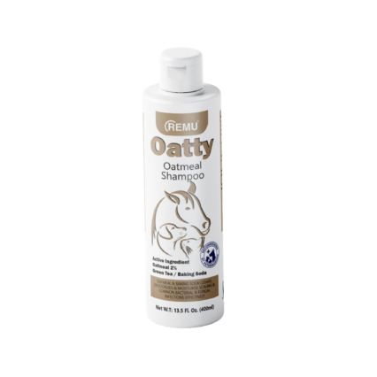 Remu Otty oatmeal shampoo for cats and dogs anti itch moisturizing pet shampoo