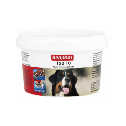 Beaphar Top 10 Multivitamin Tablets for Dogs