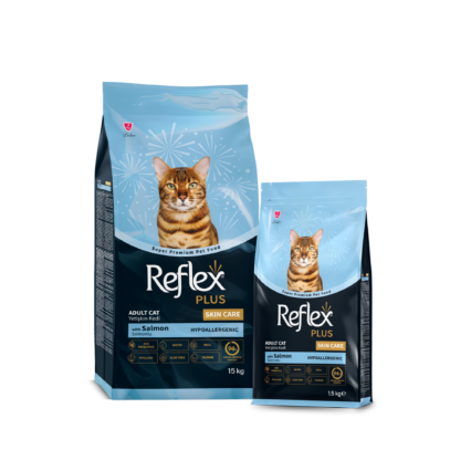 Reflex Plus Skin Care Adult Cat Food with Salmon Premium Dry Cat Food