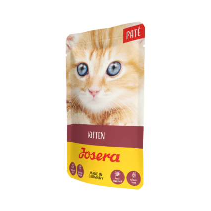 Josera Kitten Chicken Paté Wet Cat Food 85g grain free complete food for kittens