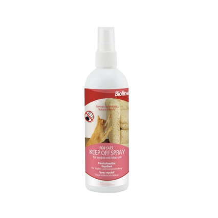 Bioline Keep Off Spray for Cats 175ml indoor cat training repellent