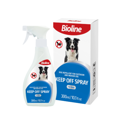 Bioline Keep Off Spray for Dogs 300ml indoor and outdoor training repellent