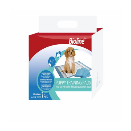 Bioline Puppy Training Pads 7pcs 60x40cm for house training puppies