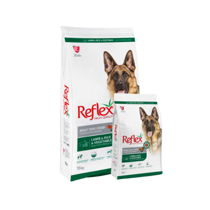 Reflex Adult Dog Food with Lamb and Vegetable premium dry dog food