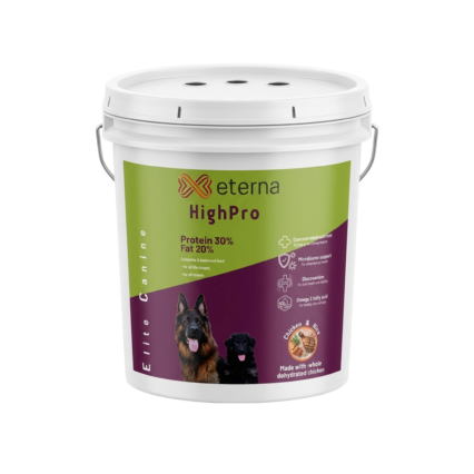 Eterna HighPro Elite High Protein Dog Food 7kg for Puppies and Adult Dogs