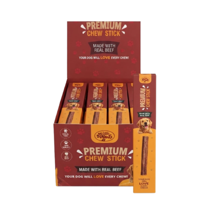 Little Paws natural beef chew sticks for dogs