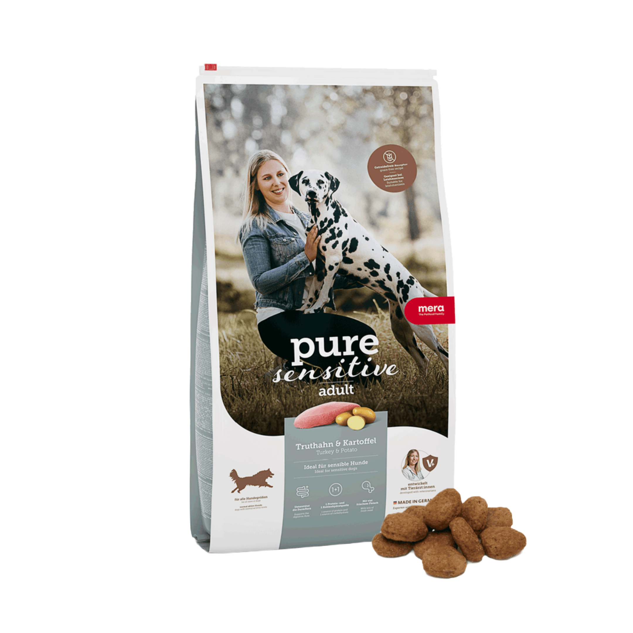 mera-pure-sensitive-turkey-and-potato-adult-dry-dog-food Mera Pure Sensitive Turkey and Potato adult dog food 12.2kg