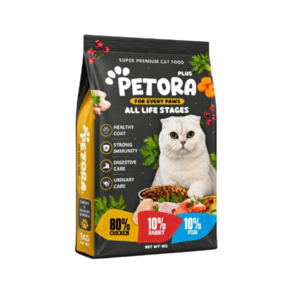 PETORA Plus Super Premium Cat Food Ocean Fish and Poultry