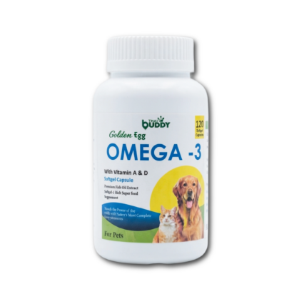 Thai Buddy Omega-3 DHA EPA with Vitamin A and D 120 softgels